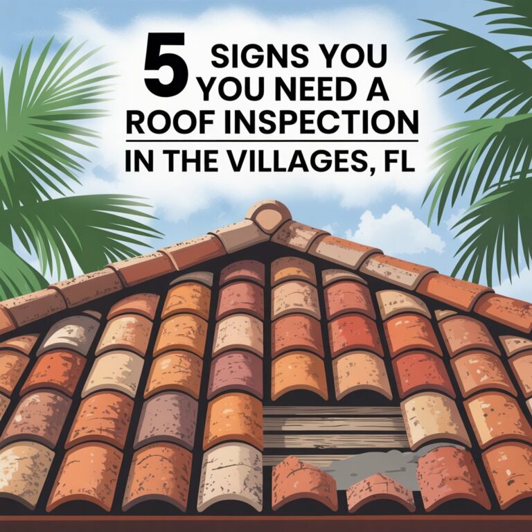 5 signs you need a roof inspection in the villages